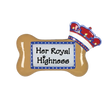 Dog Bone Frame Ornament-Boy His Royal Highness Punta Gorda FL