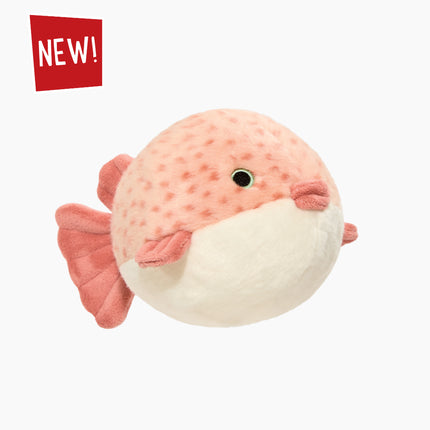 Dog Toy Dottie Puffer Fish Ultra-Plush Tuff Dog Toy