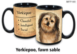 Yorkiepoo Fawn Sable Mug Coffee Cup