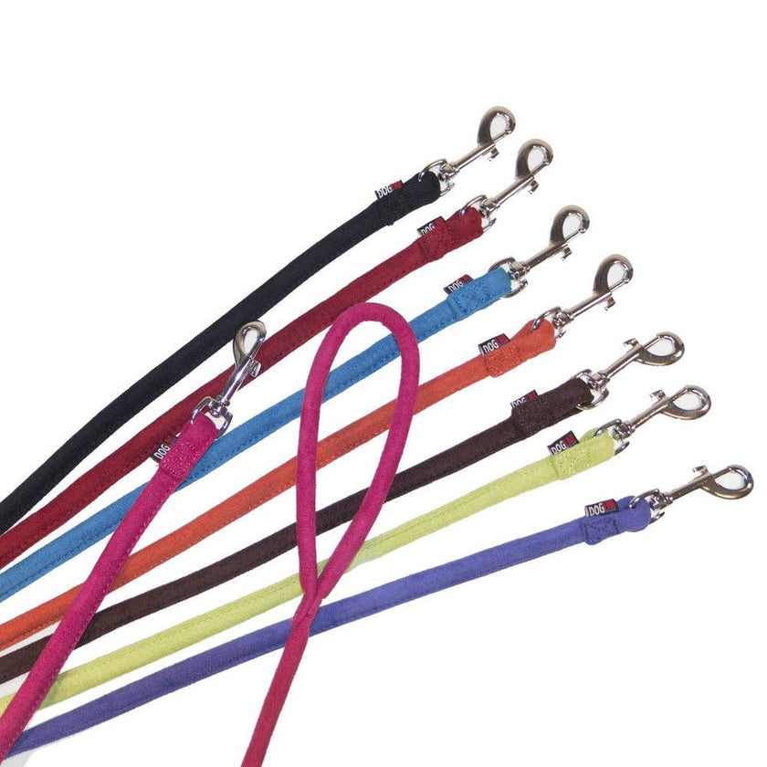 Comfort Microfiber Dog Leash - Round Lead