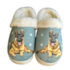 German Shepherd Dog Pet Lovers Comfy Snuggs Slippers