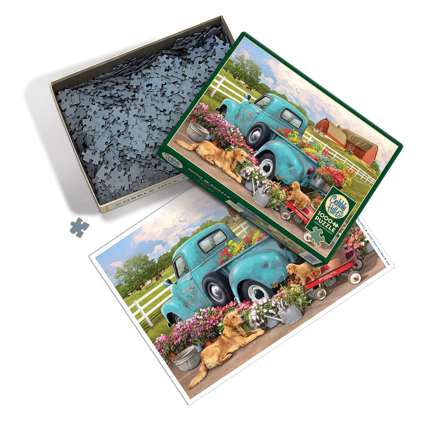 Flower Truck 1000pc puzzle