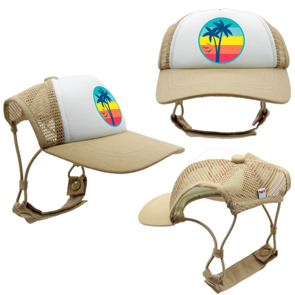 Trucker Hat for Dogs/Cats- Palm Trees
