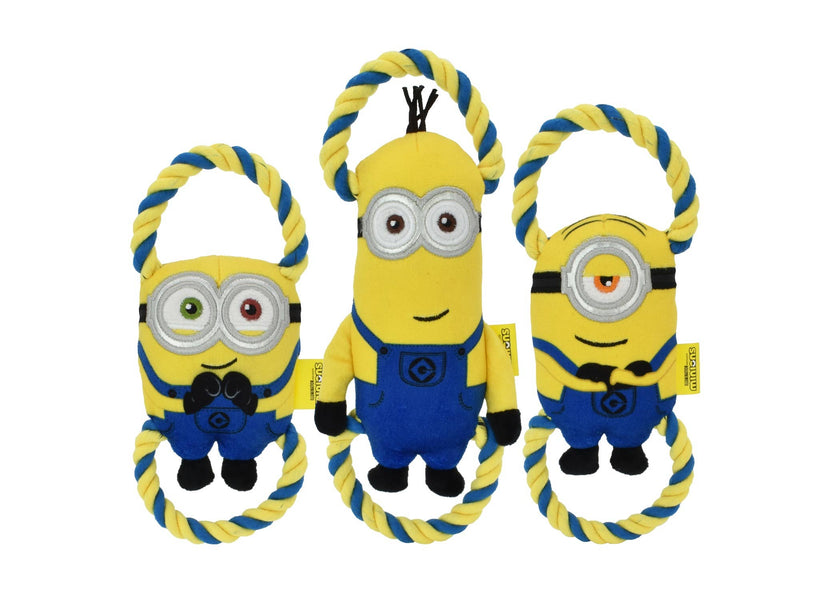 Multipet Minion Double Tug Dog Rope Toy Assrt. 16