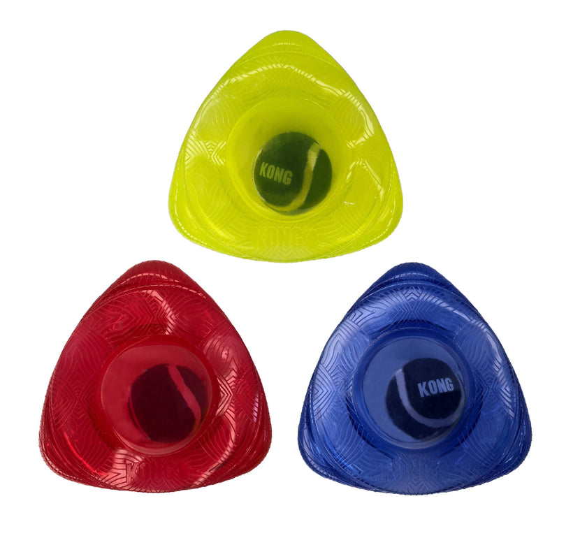 KONG Jumble Flinger Dog Enrichment Toy Assorted Medium/Large