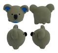 Multipet Minipet Latex Round Animals Dog Chew Toy Asst. 2.5