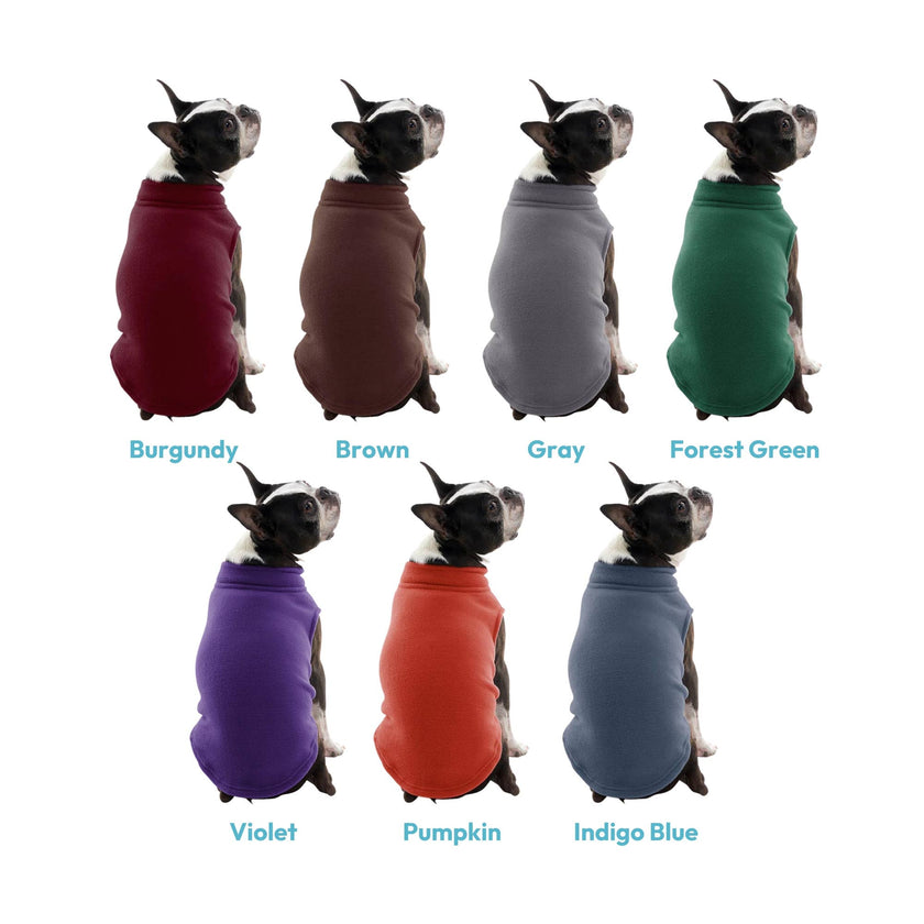 Stretch Fleece Vest Pet Sweater for Dogs