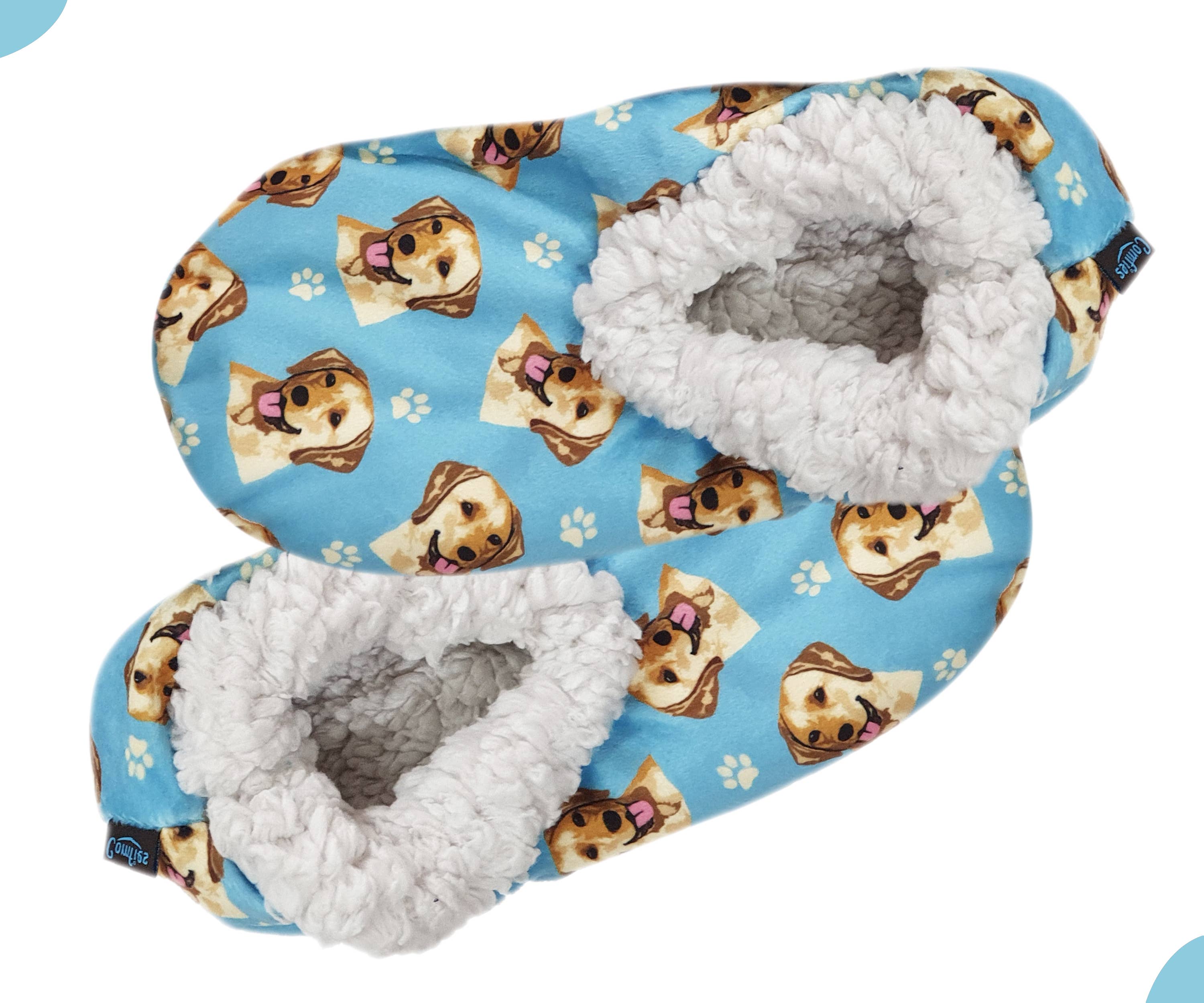 Labrador, Yellow Slippers
