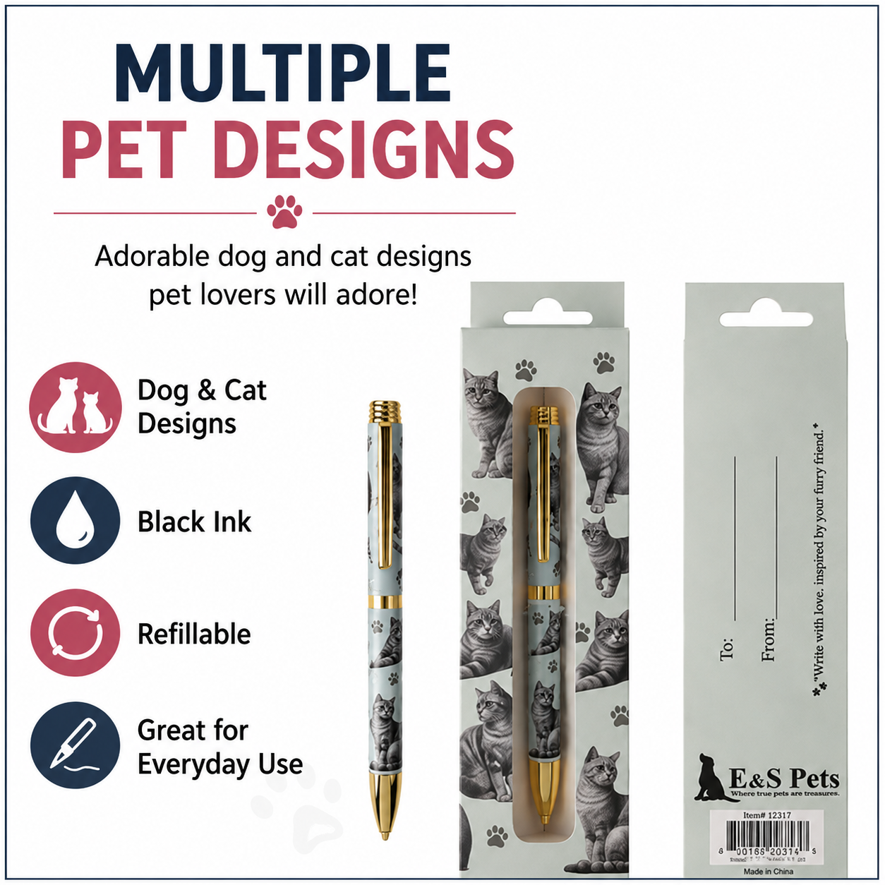Saint Bernard Pet Lover Ballpoint Pen