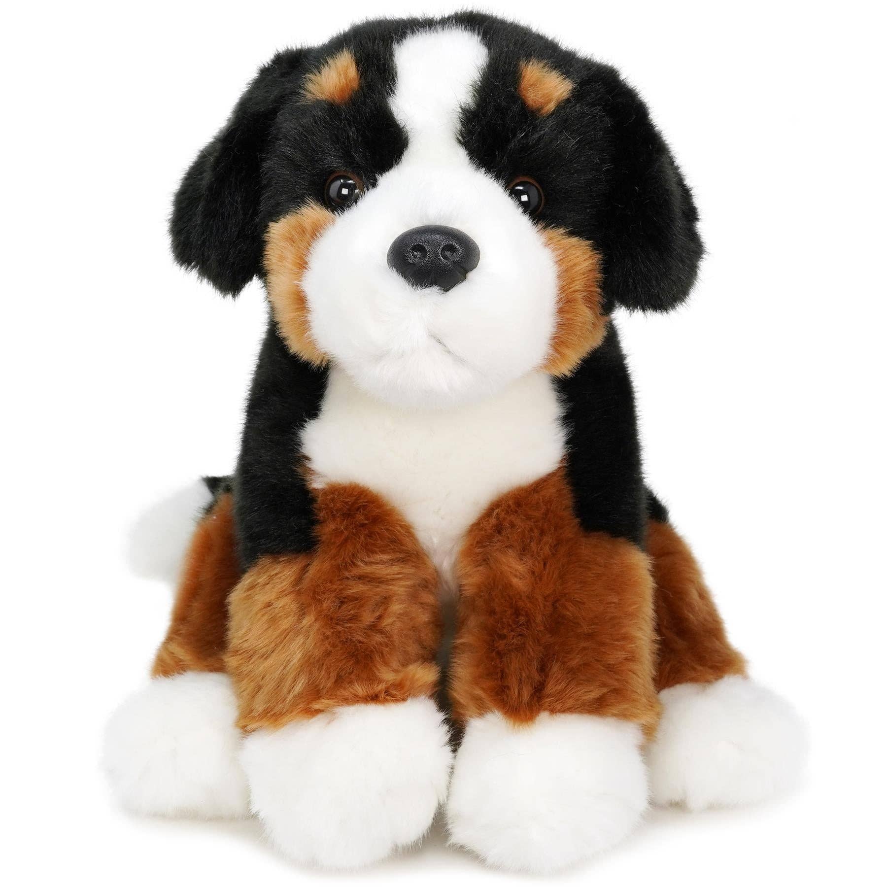 Plush Bernese Mt. Dog Bastien The Bernese Mountain Dog Stuffed Animal Plush