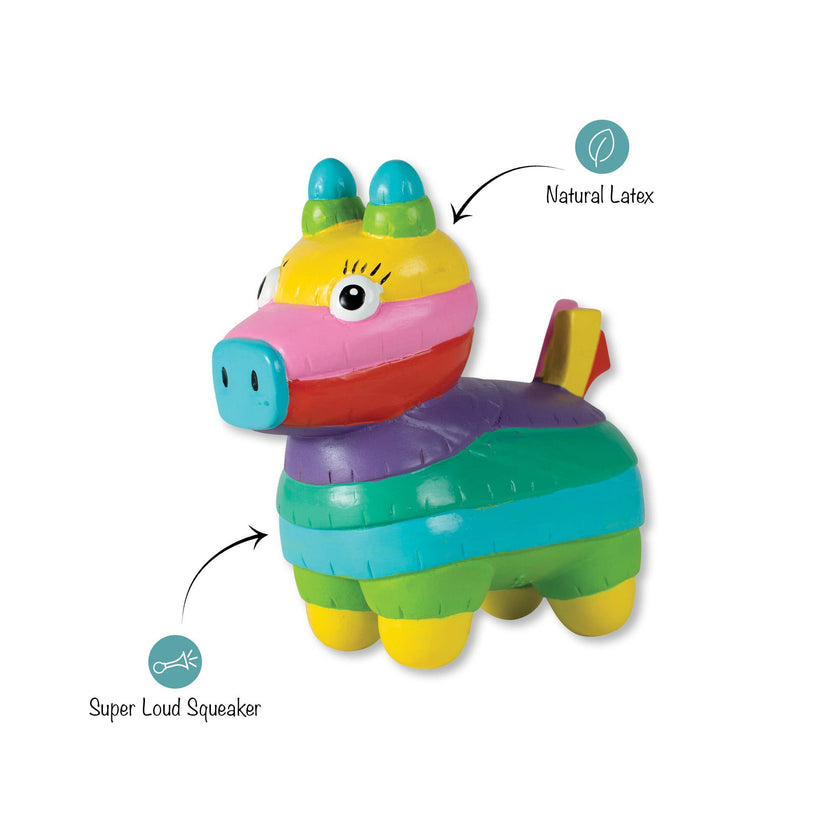 Dog Toy Pinata Life's A Paw-ty Latex Toy