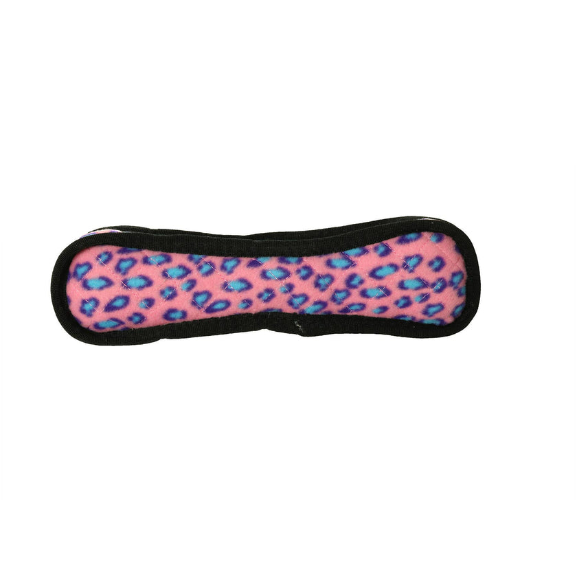 Tuffy Ultimate Bone - Pink, Durable, Squeaky Dog Toy
