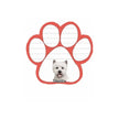 Westie Paw Print Note Pad