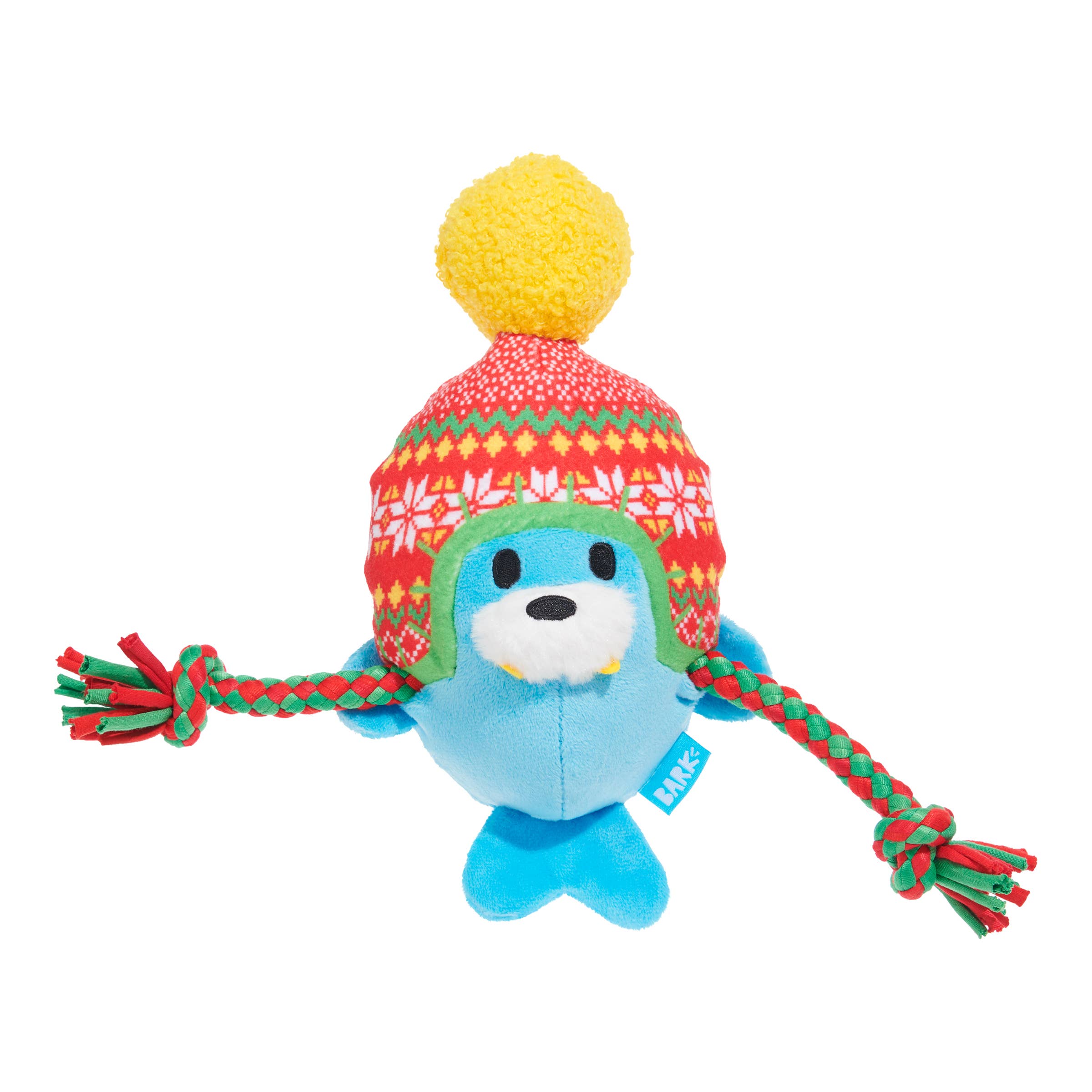 BARK Walter the Winter Walrus Christmas Dog Toy
