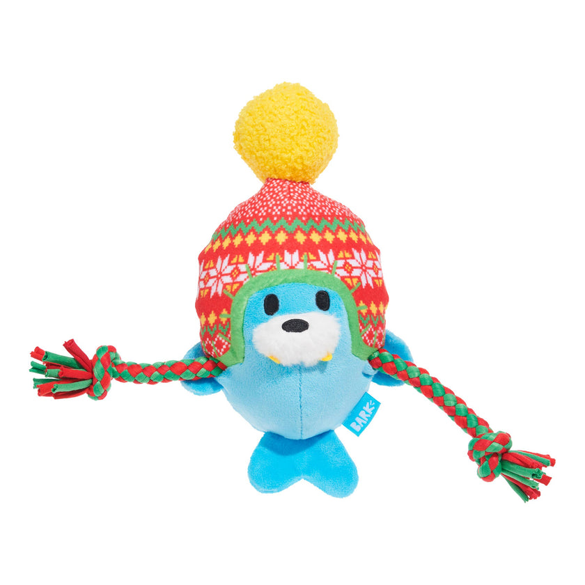 BARK Walter the Winter Walrus Christmas Dog Toy