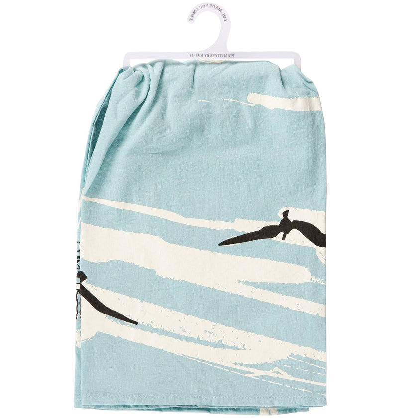 No Dogs Named Shark Kitchen Towel
