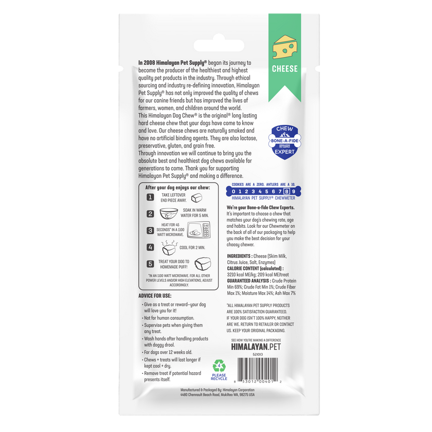 Himalayan Dog Chew Cheese Medium