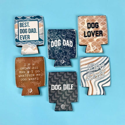 Best. Dog Dad. Ever. Neoprene Can Insulator