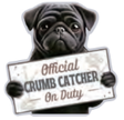 Pug Black Chip Clip
