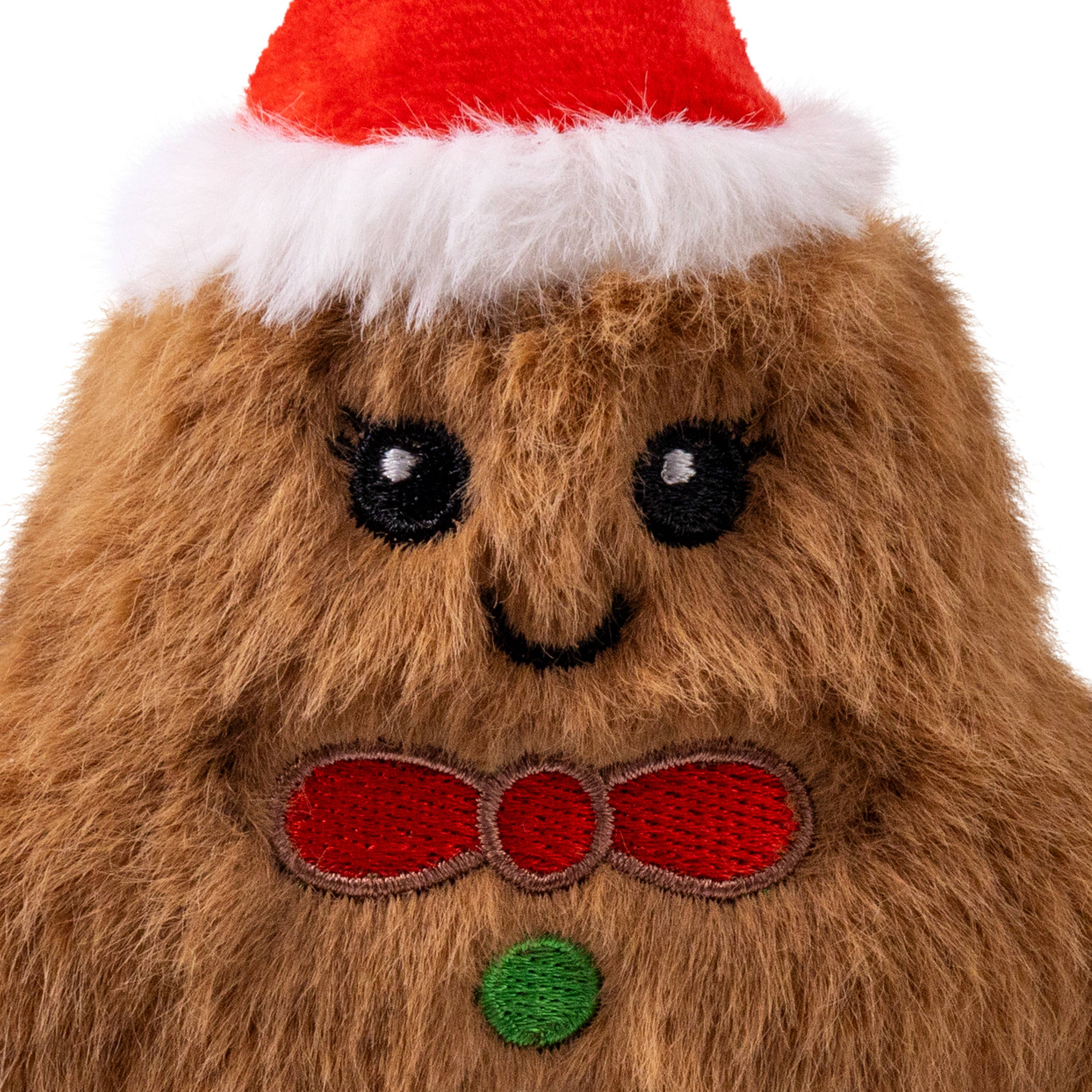 KONG Holiday Snuzzles Mini Gingerbread Dog Toy XS