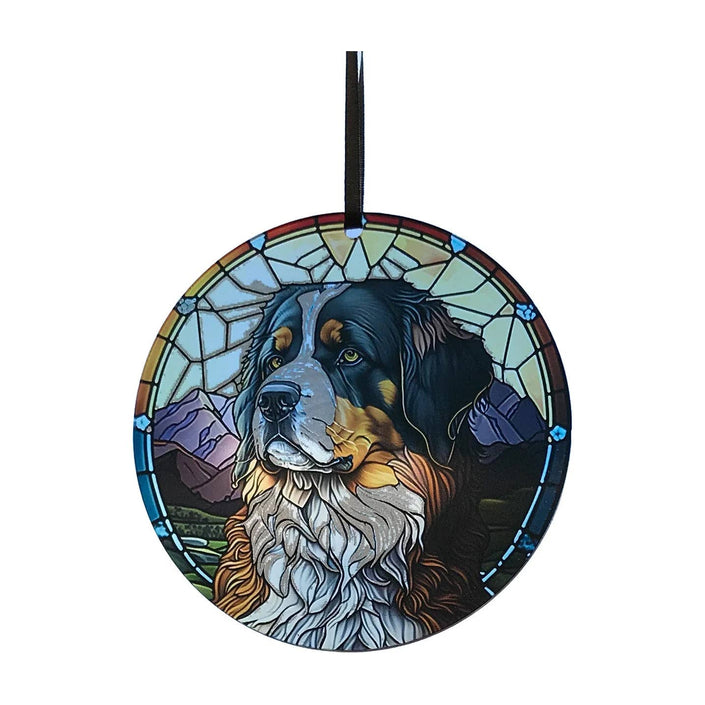 Bernese Mountain Dog, Acrylic Window Ornament