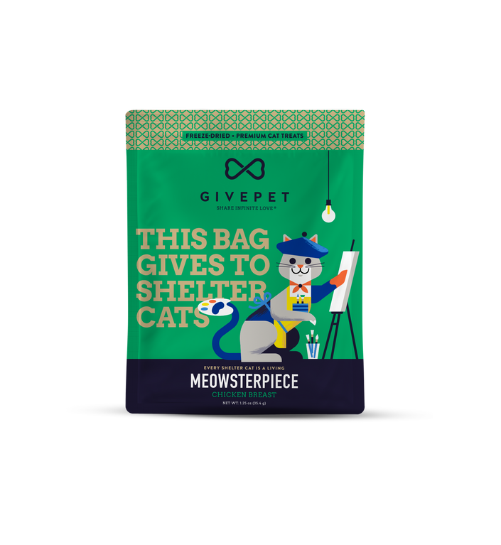 GivePet Meowsterpiece Freeze Dried Cat Treats