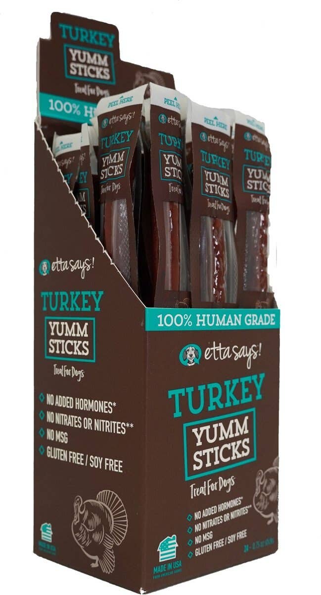 Etta Says! Turkey Yumm Sticks Dog Chew- Each