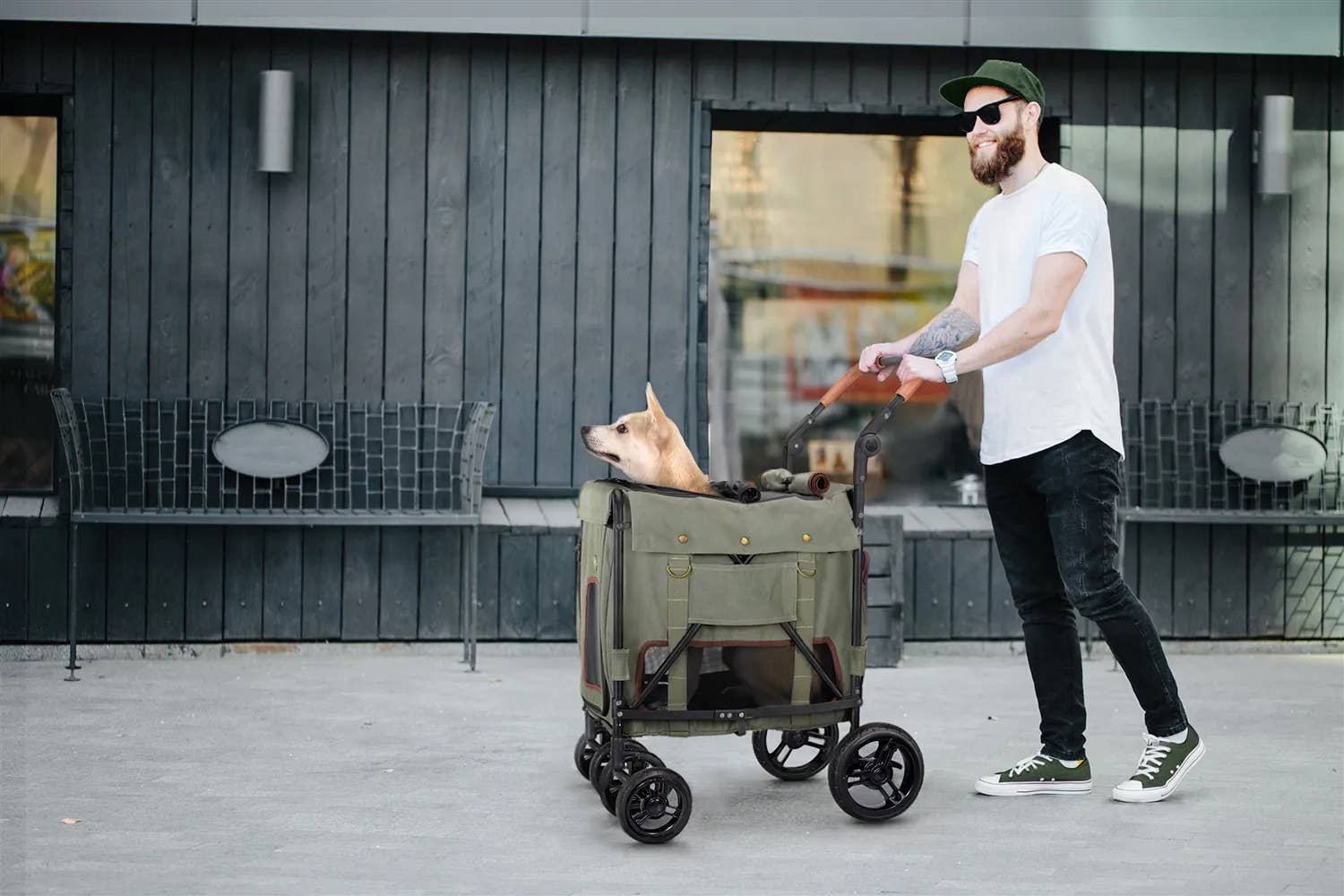 Gentle Giant Pet Wagon Stroller Senior & Injured Pets