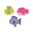 Dog Toy Fish Mini Stay Salty 3pc Latex Toy Set