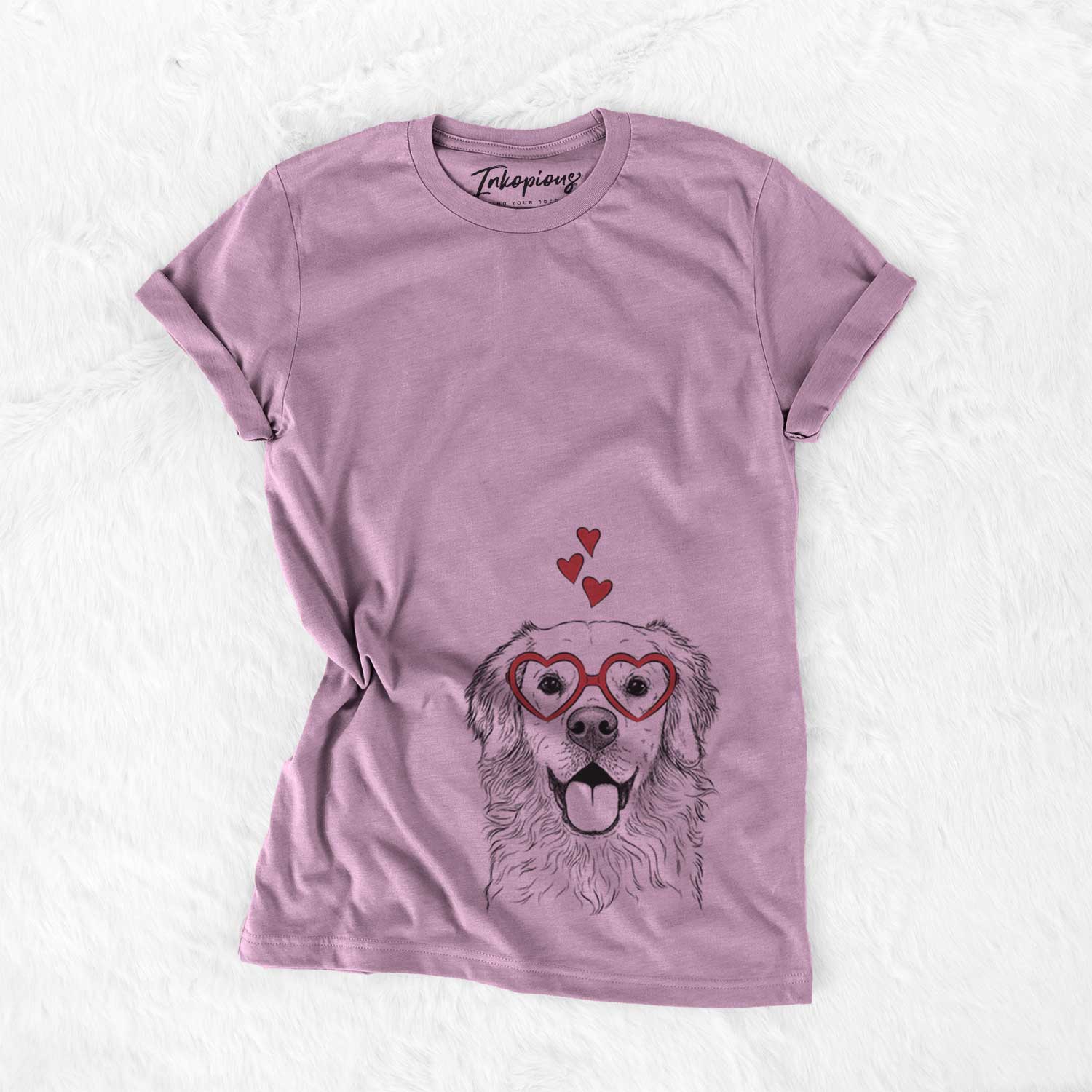 Golden Retriever Tee- Juniper