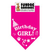Birthday Girl Dog Bandana