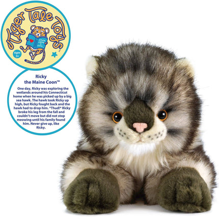 Ricky The Maine Coon | 16 Inch Stuffed Animal Plush | By TigerHart Toys