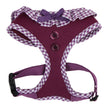Checkered Ruffle Dog Harness Over-the-Head Vivien