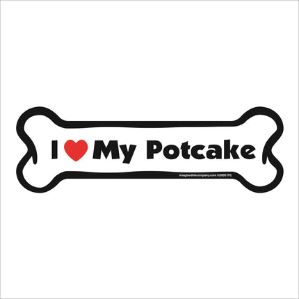 Potcake Bone Magnet