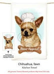 Chihuahua Fawn Flour Sack Kitchen Towel