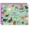 Tippy Tappy Birthday Card