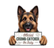 German Shepherd Chip Clip