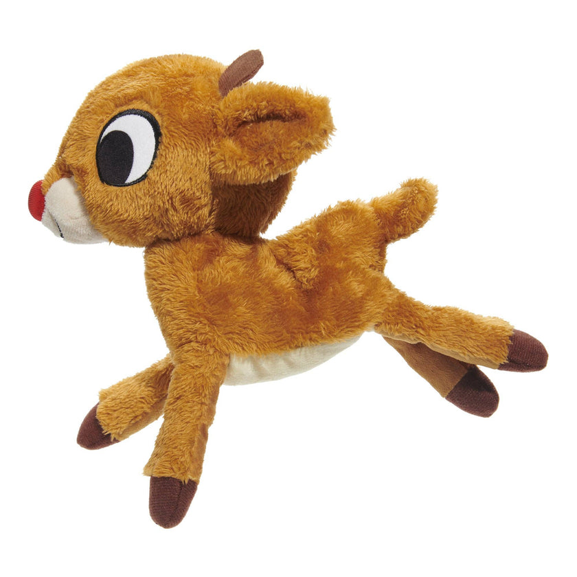 BARK Holiday Runnin' Rudolph Christmas Plush Dog Toy XL