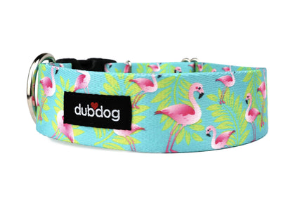 Flamingos Dog Collar
