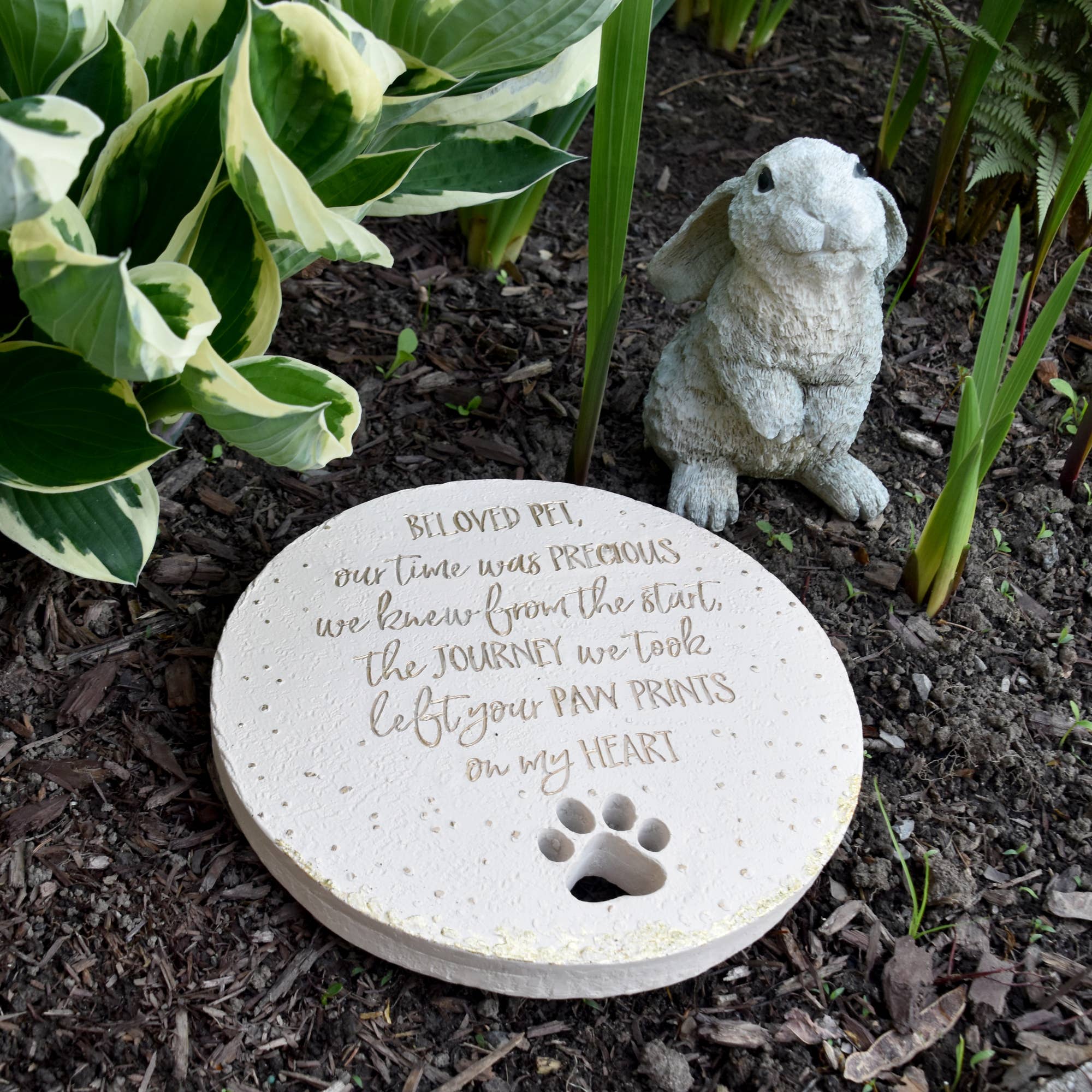 Beloved Pet Memorial Garden Stone