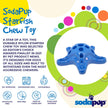 SP Starfish Ultra Durable Nylon Dog Chew Toy for Aggressive Chewers