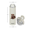 Chocolate Labrador Stainless Steel Water Bottle 24 Oz. Serengeti