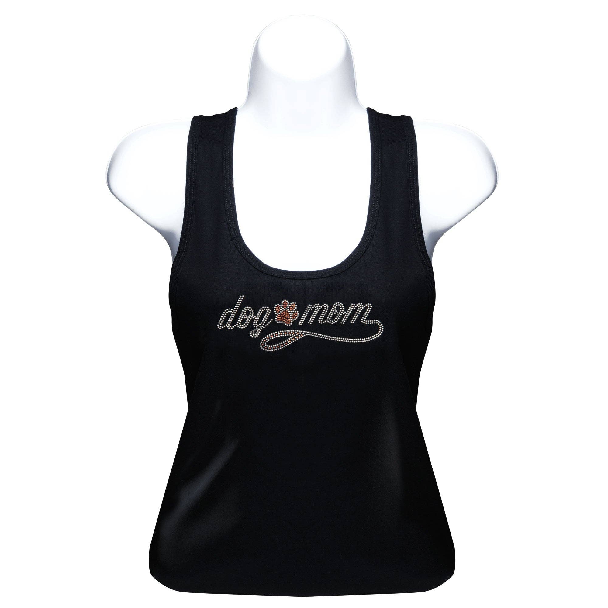 Dog Mom Rhinestone Tank Top