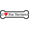 Fox Terrier - Bone Shaped Magnet