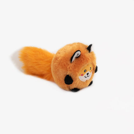 Dog Toy Fox Bushy Throw Plush Dog Toy
