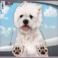 Westie - Car Window Decal