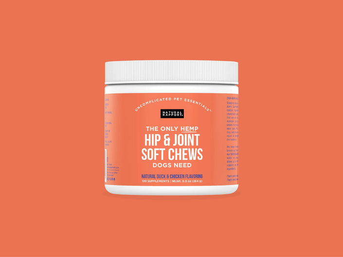 The Only Hemp Hip & Joint Soft Chews Dogs Need