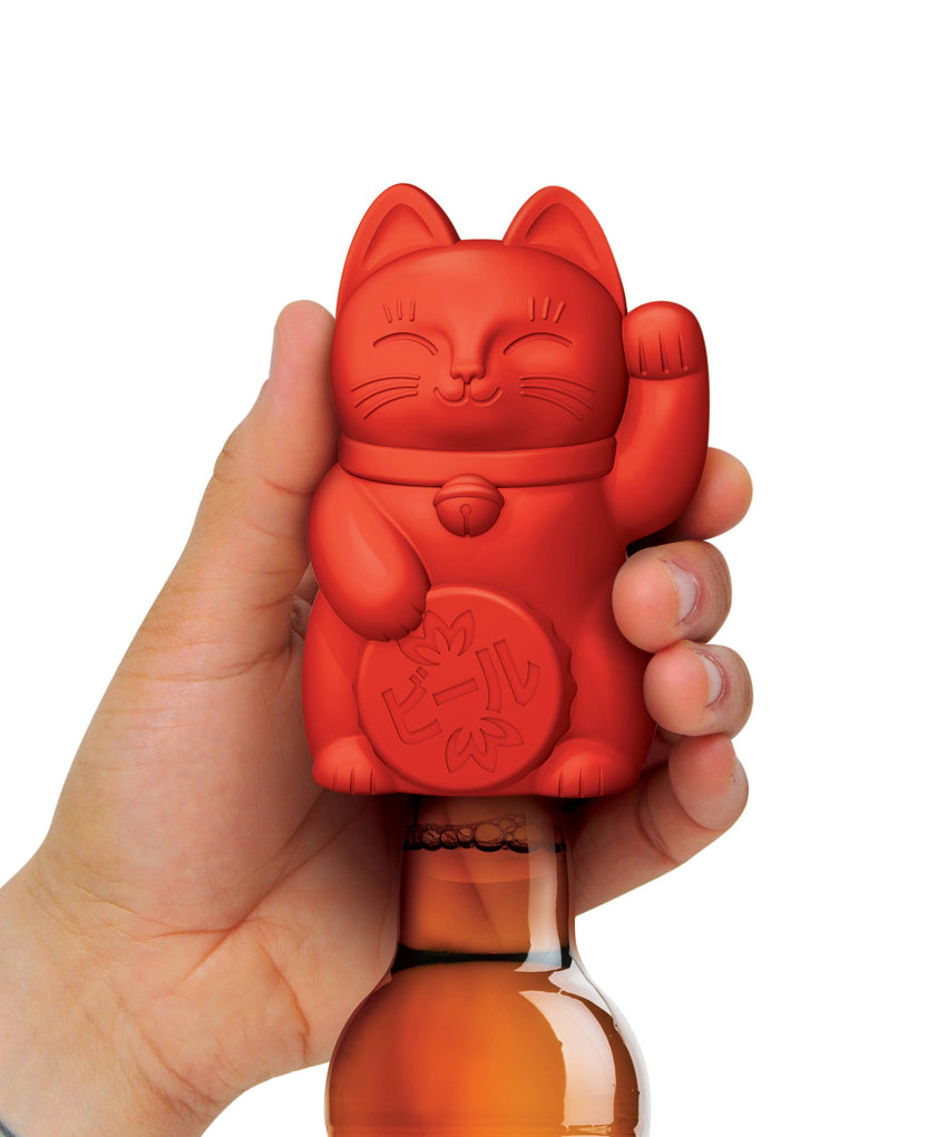 Feline Lucky - Magnetic Bottle Opener