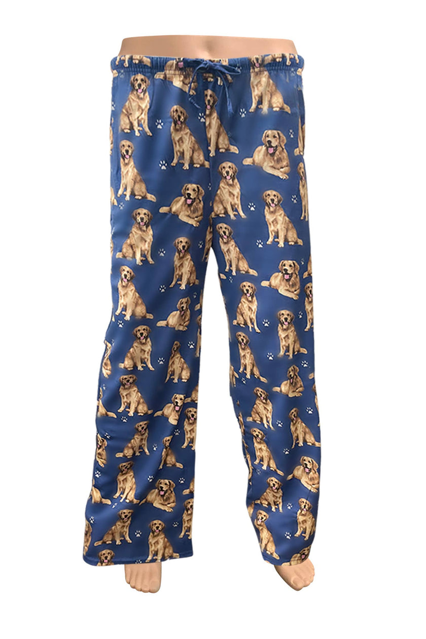 Golden Retriever Pajama Bottoms