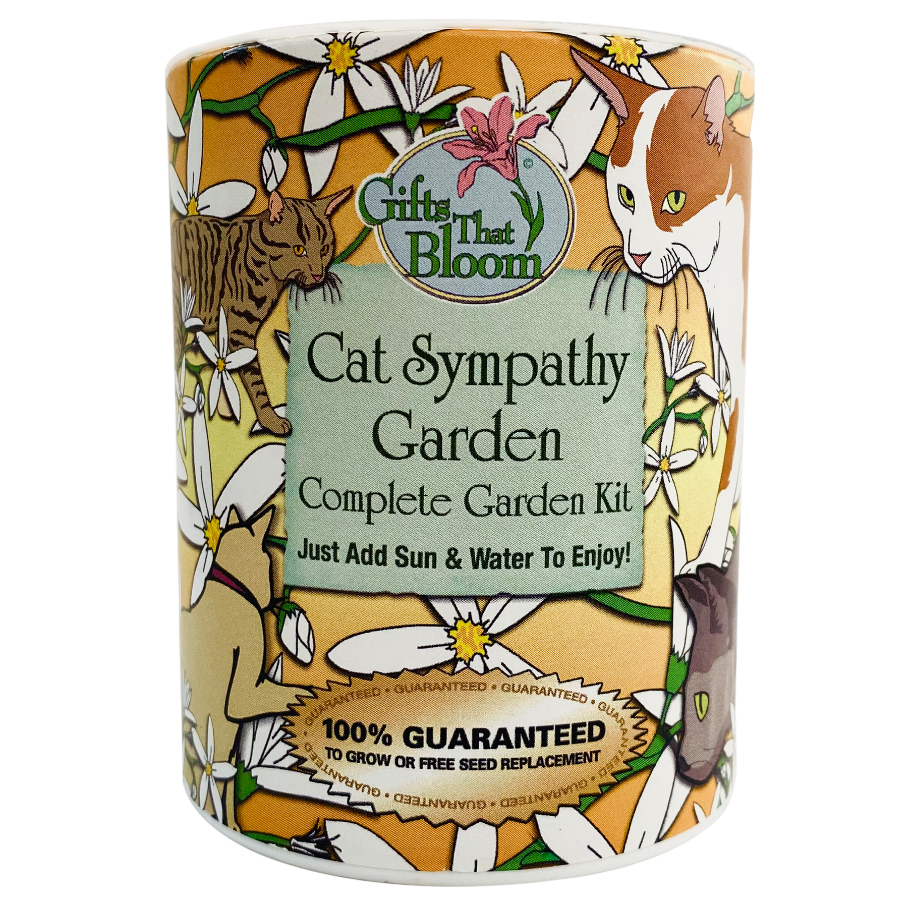 Cat Sympathy Garden Grocan Seed Kit